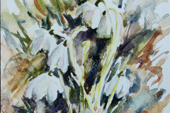 First Snowdrops  - SOLD
