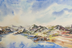 Heather whispers on the Scottish Highlands